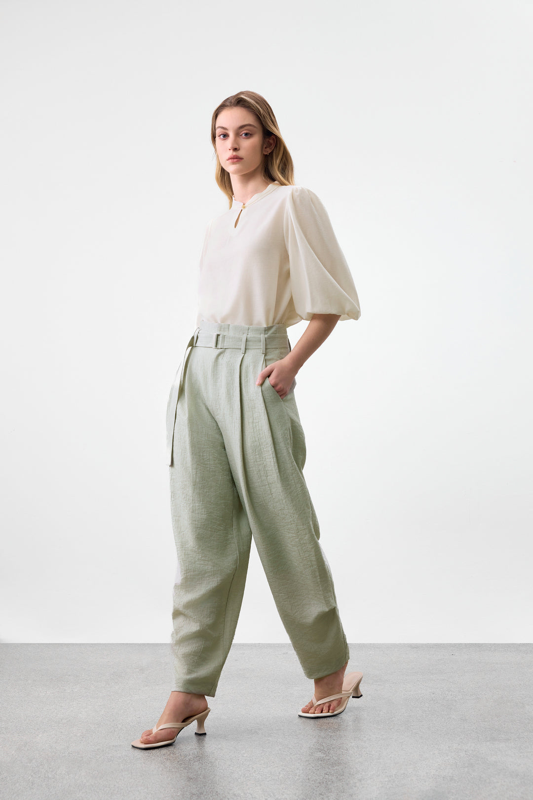 High Waist Casual Pants