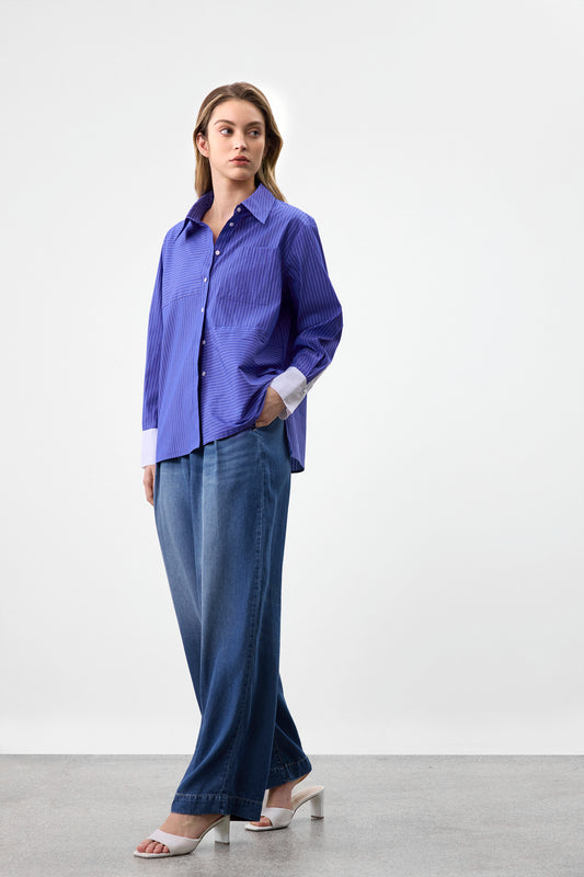 G2000 WOMAN-regular-waist-casual-pants-63267003-Blue