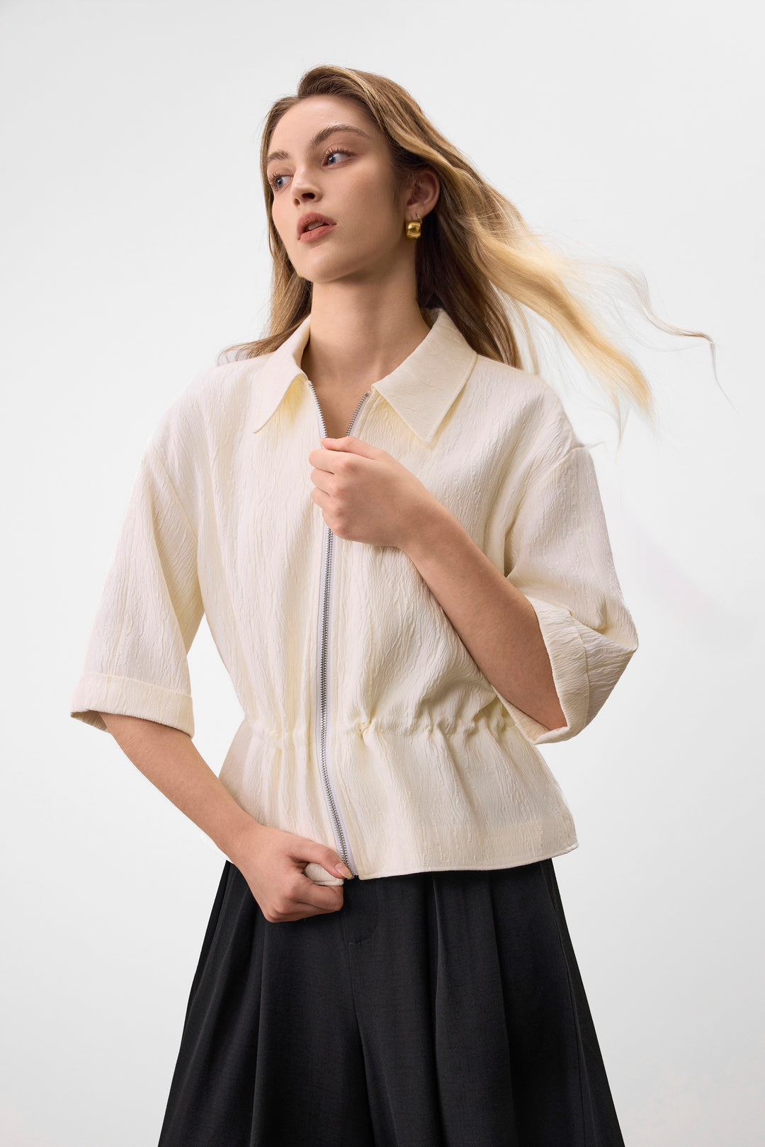 G2000 WOMAN-lapel-collar-jacket-63281070-White