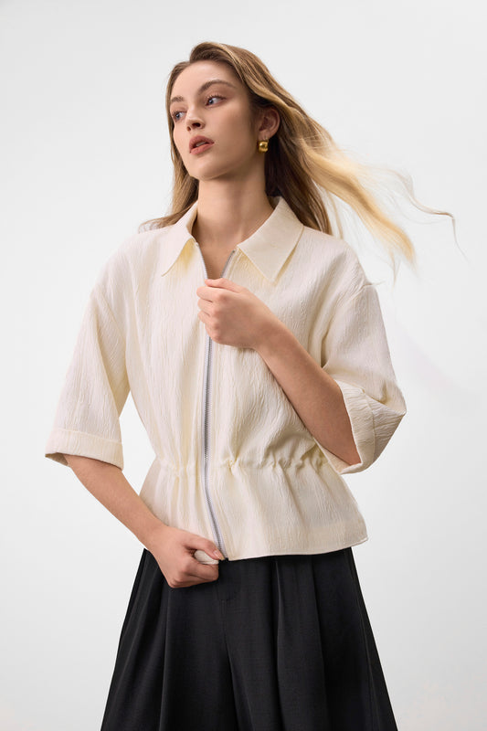 G2000 WOMAN-lapel-collar-jacket-63281070-White