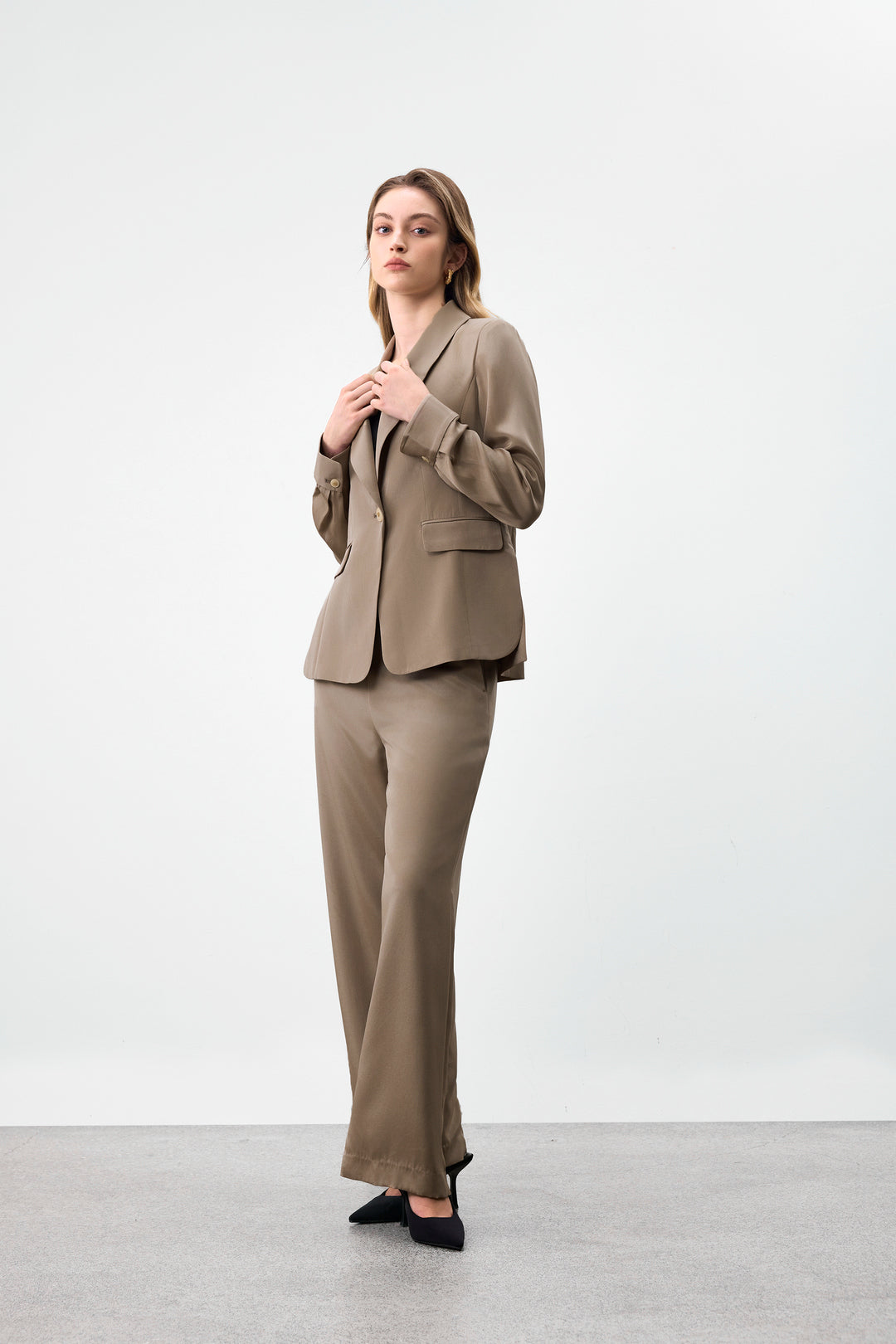 BLAACK | Shawl Lapel 披肩領套裝西裝外套