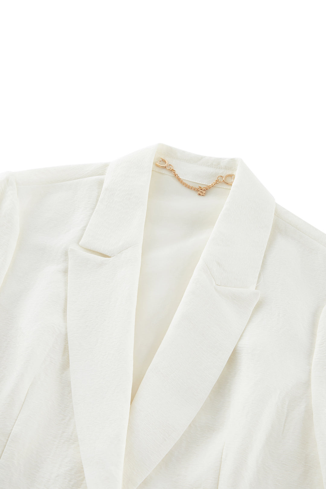 LUXURY | Premium Linen-Silk Blend | Peak Lapel 劍領獨立西裝外套