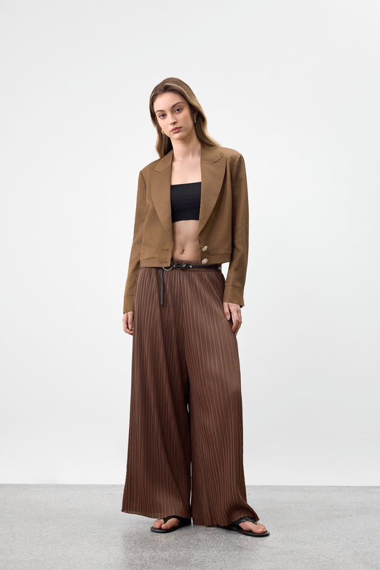 BLAACK WOMAN-blaack-machine-washable-peak-lapel-blazer-63916710-Brown