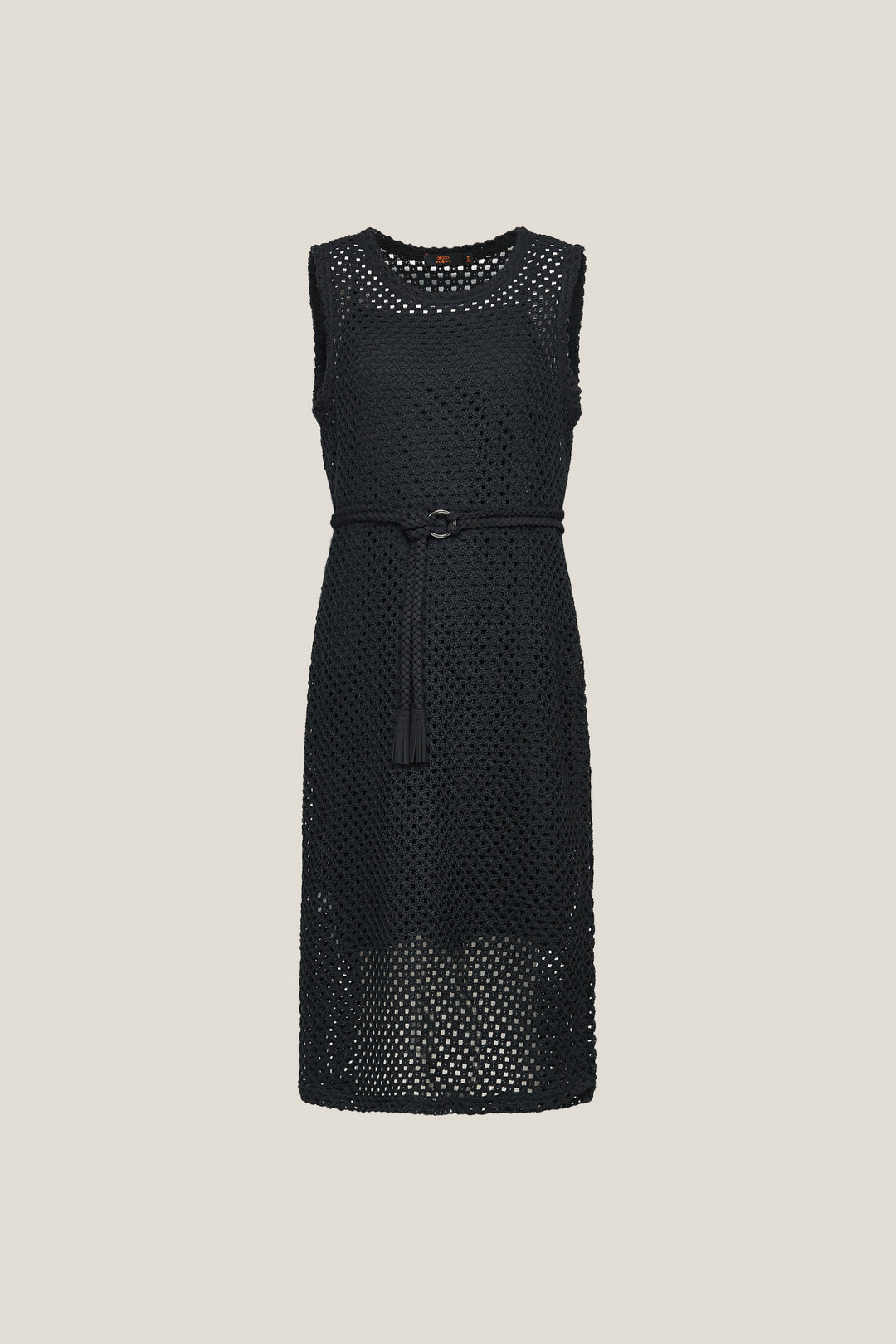 BLAACK WOMAN-blaack-u-neck-dress-63931115-Black
