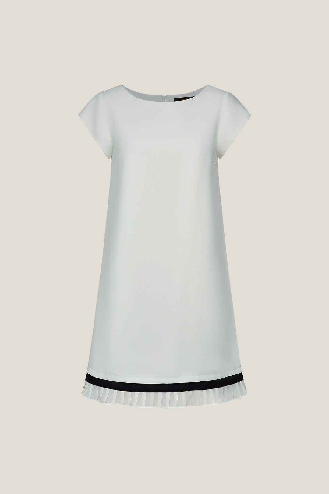 BLAACK WOMAN-blaack-uv-protection-round-neck-dress-63937012-White