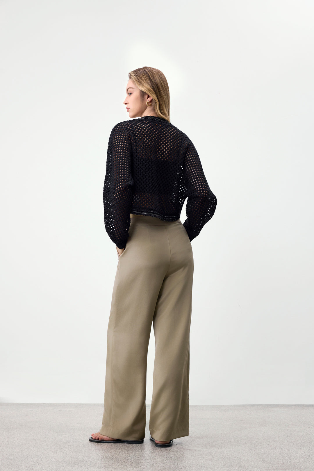 BLAACK | Open Front 開襟切駁衫