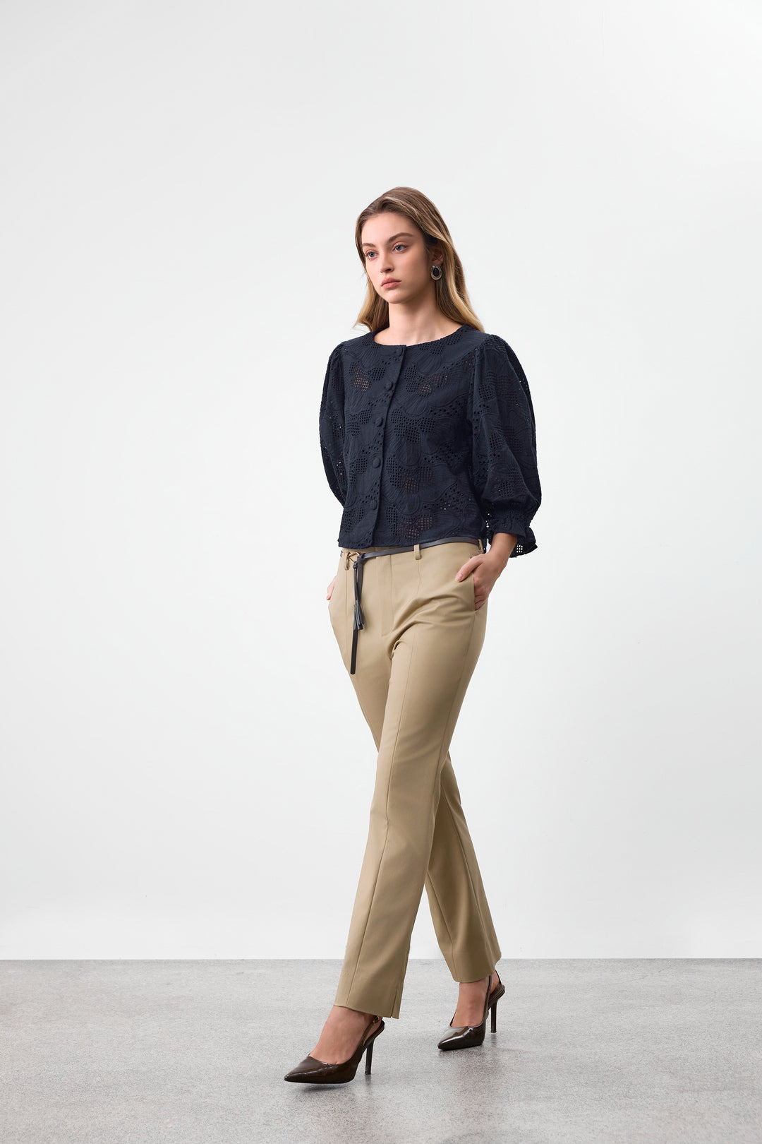 BLAACK | 100% Cotton | Round Neck 圓領襯衫