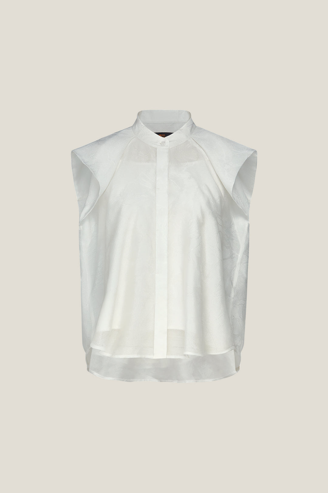 BLAACK | Machine Washable | Stand Collar Blouse