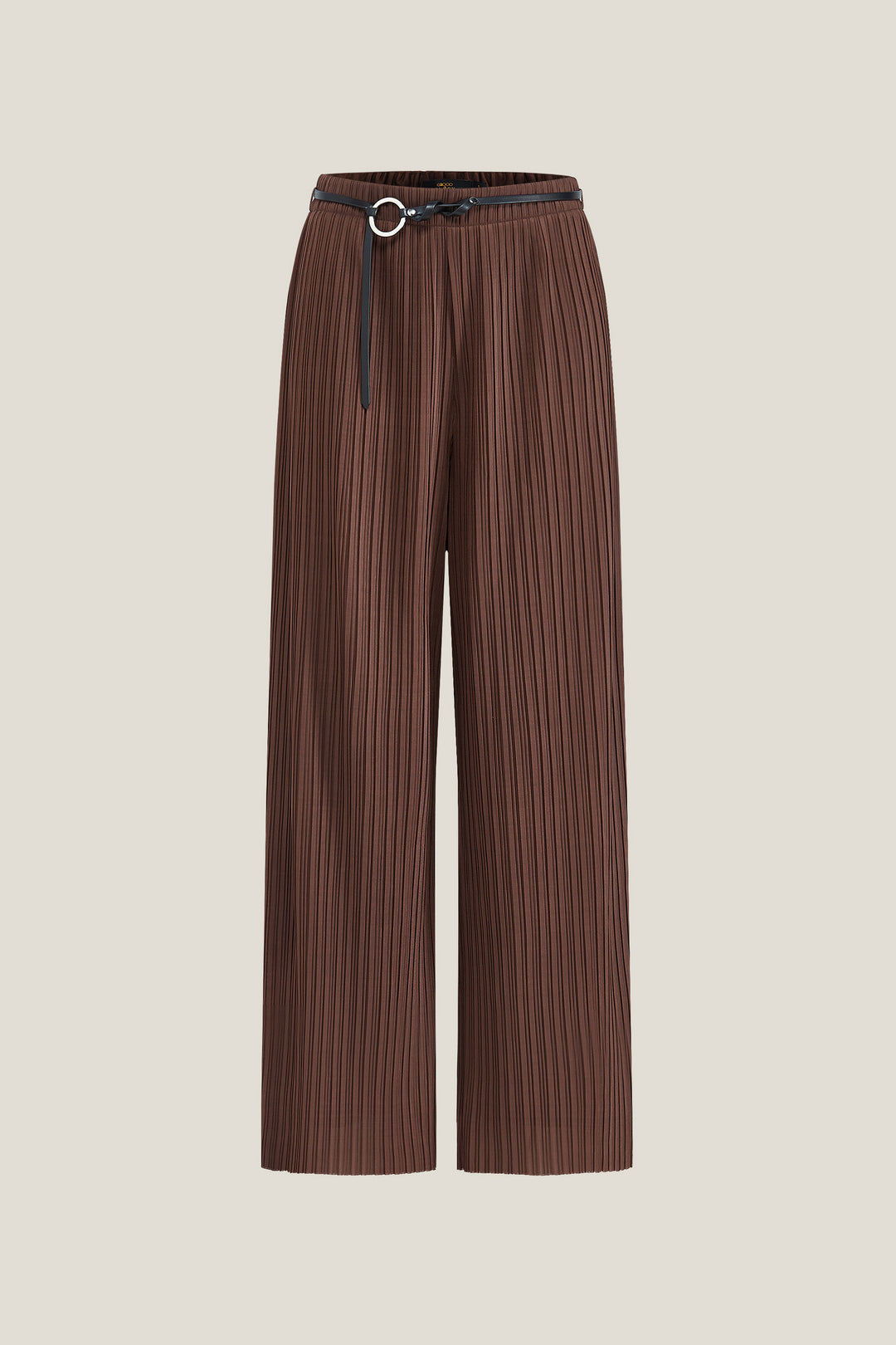 BLAACK | Regular Waist 休閒長褲(配自布腰帶)