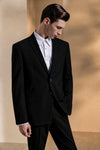 G2000 MAN-notch-lapel-double-vent-machine-washable-suit-blazer-66113356-Black