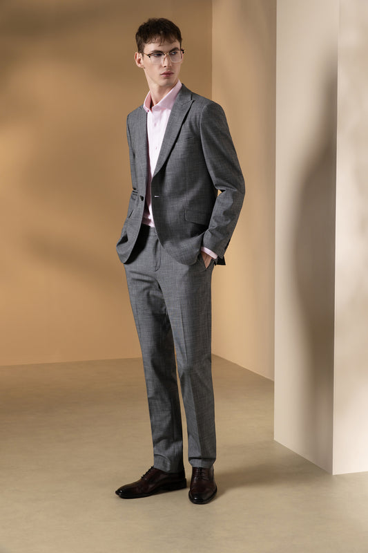 Peak Lapel Double Vent | Machine Washable Suit Blazer