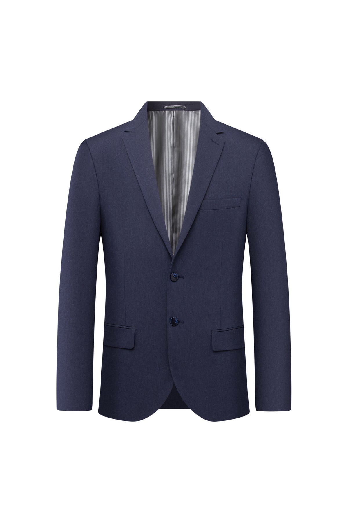 G2000 MAN-anti-bacterial-notch-lapel-double-vent-suit-blazer-66113516-Blue