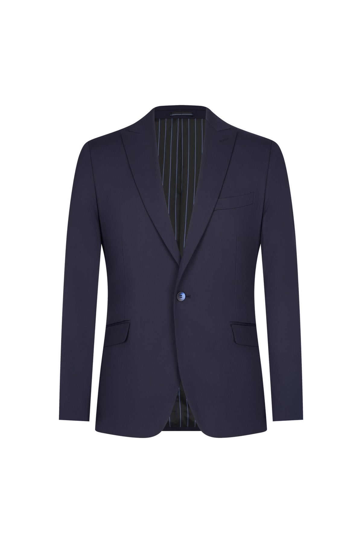 G2000 MAN-peak-lapel-double-vent-machine-washable-suit-blazer-66113533-Blue