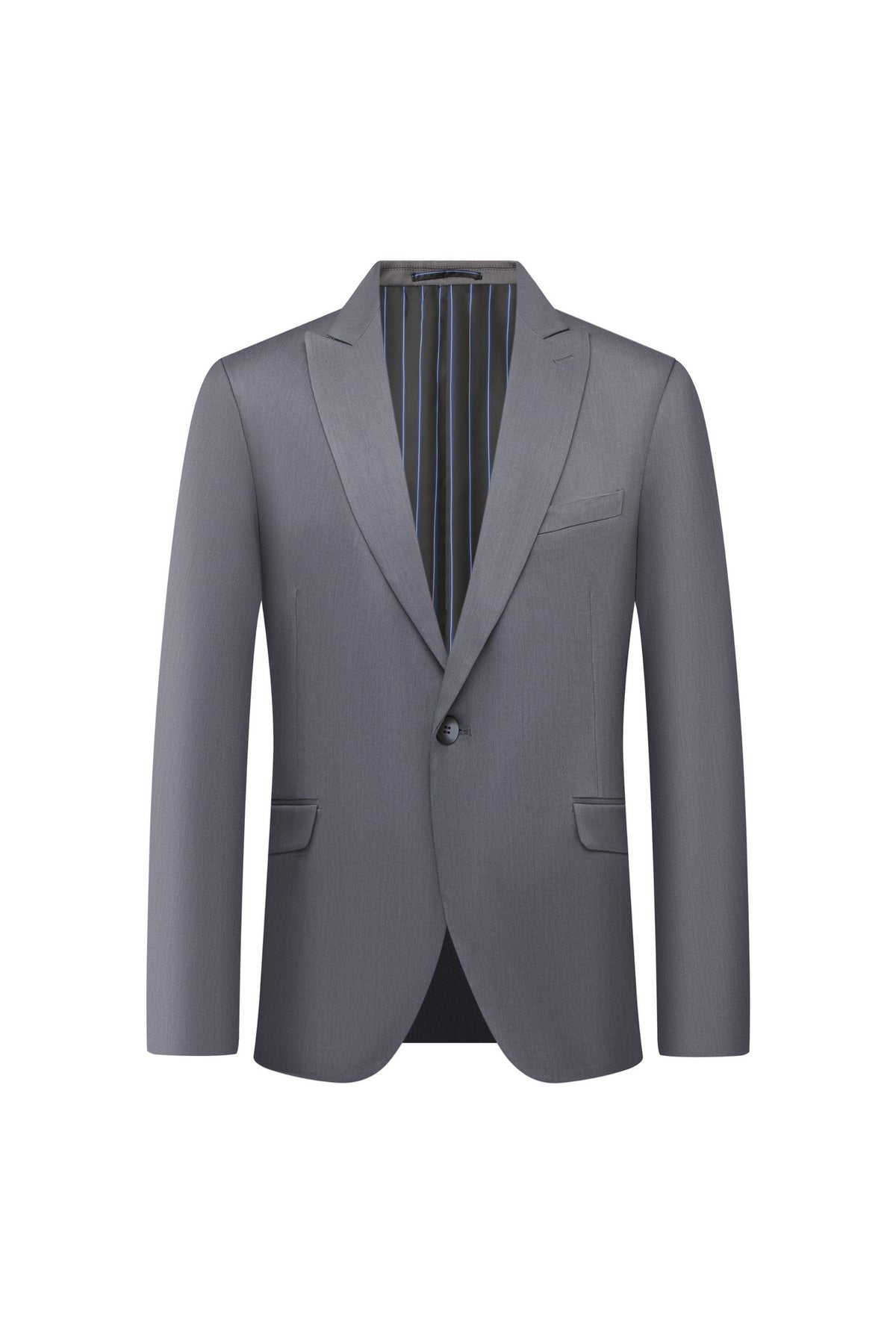 G2000 MAN-peak-lapel-double-vent-machine-washable-suit-blazer-66113533-Grey