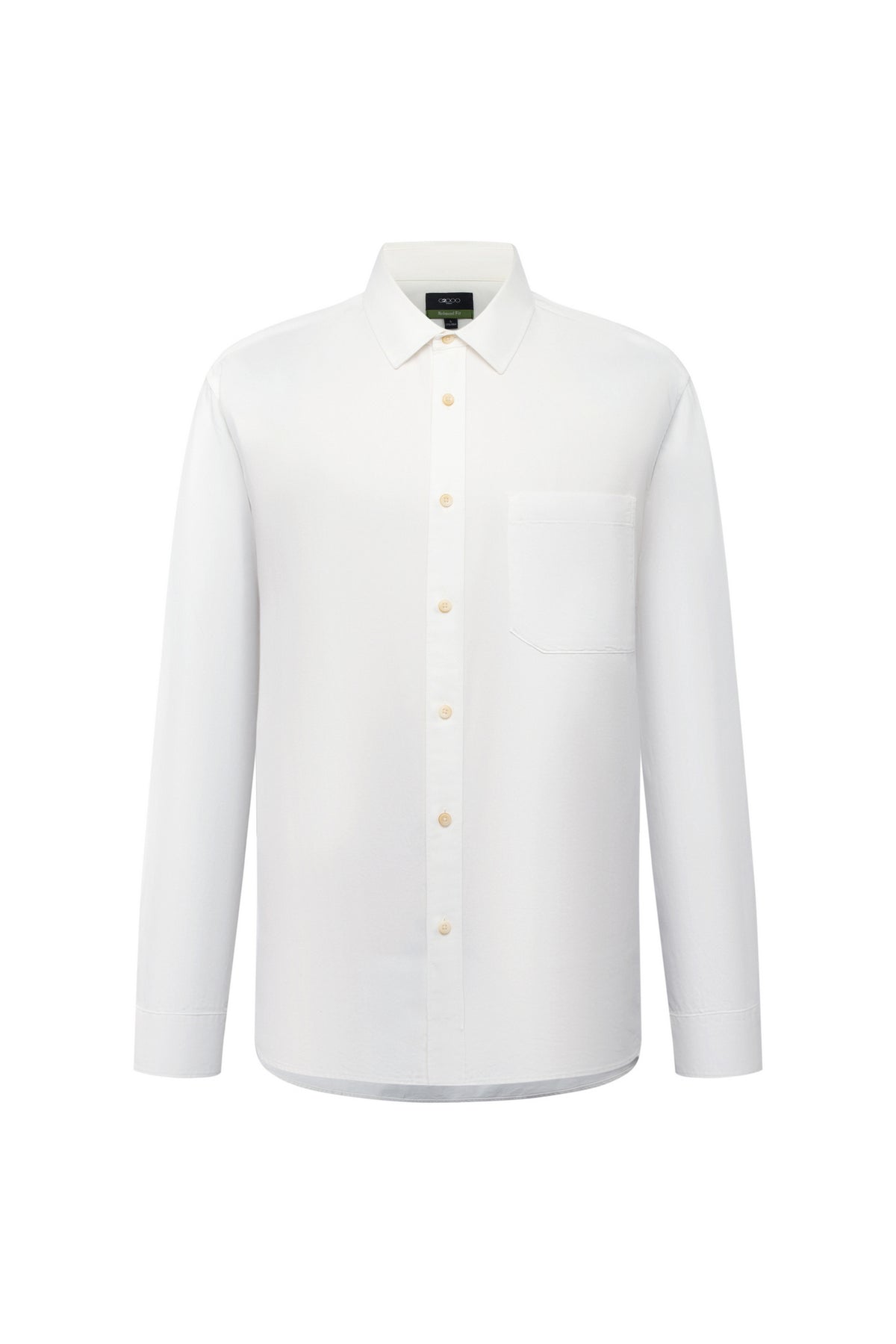 G2000 MAN-pure-cotton-classic-collar-long-sleeve-casual-shirt-66120554-White