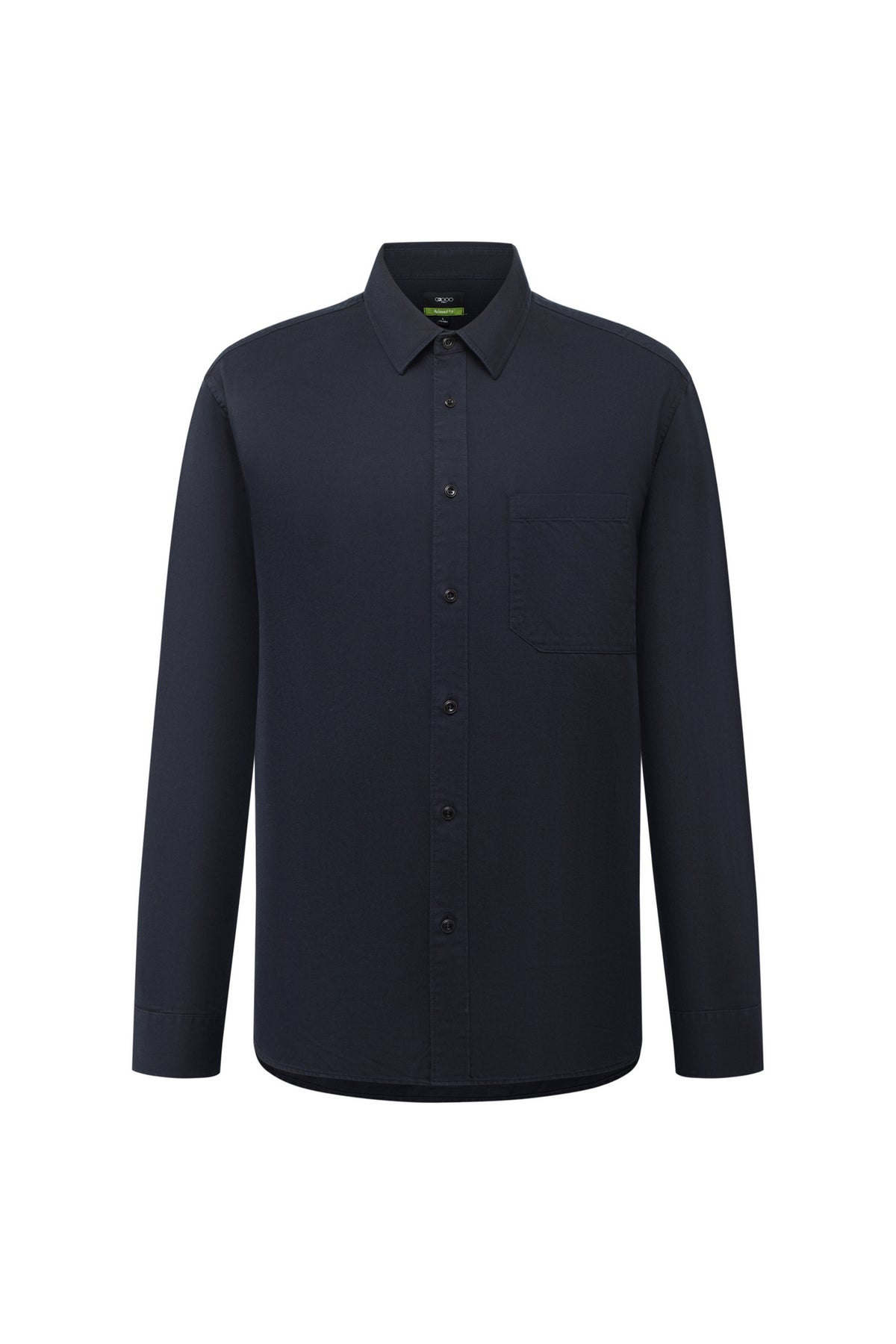 G2000 MAN-pure-cotton-classic-collar-long-sleeve-casual-shirt-66120554-Blue