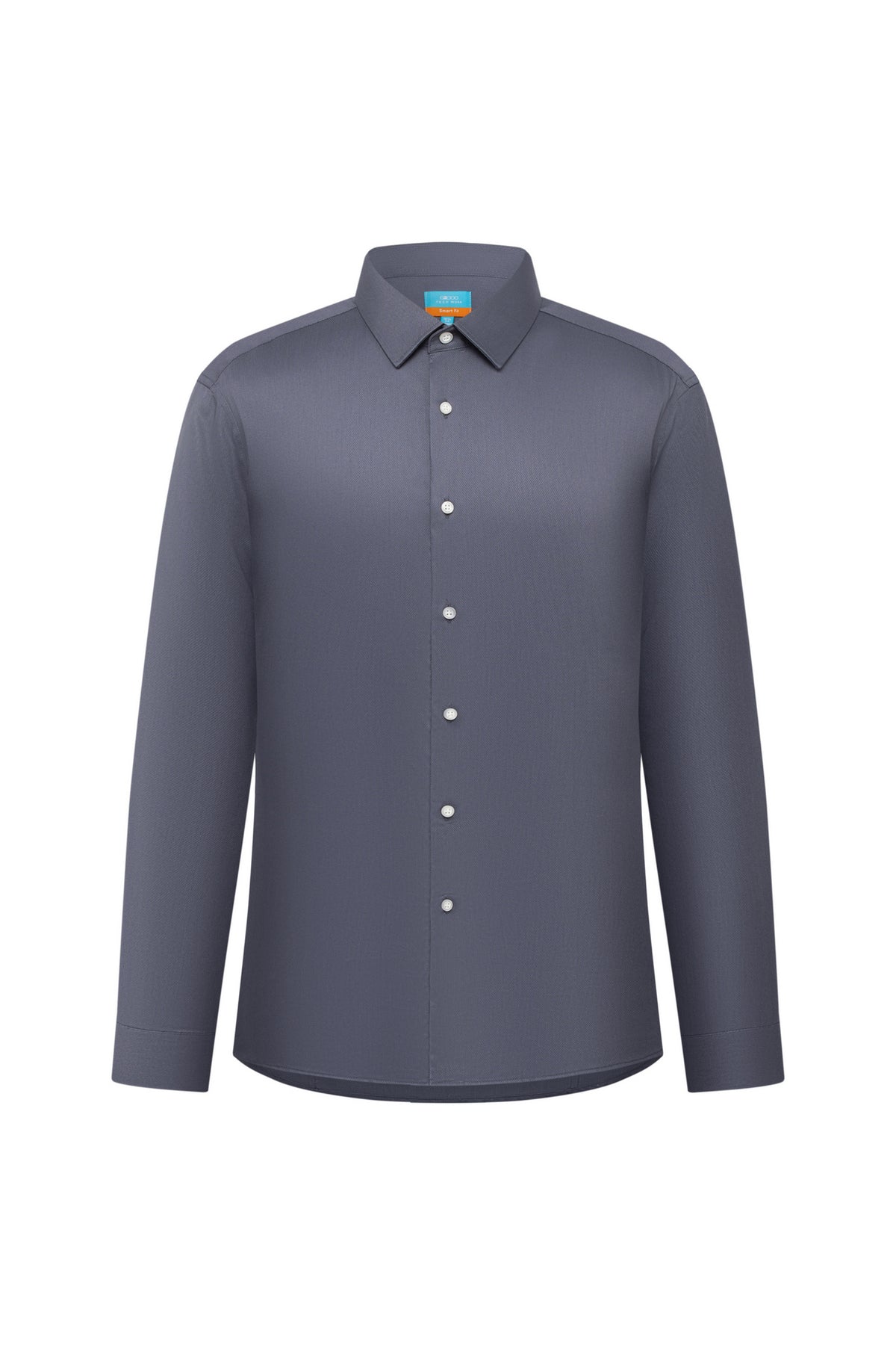 G2000 MAN-non-iron-micro-mesh-textured-long-sleeve-dress-shirt-66121122-Grey