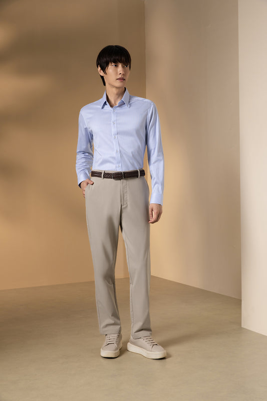 Non-Iron | Cotton Stretch Long-Sleeve Dress Shirt