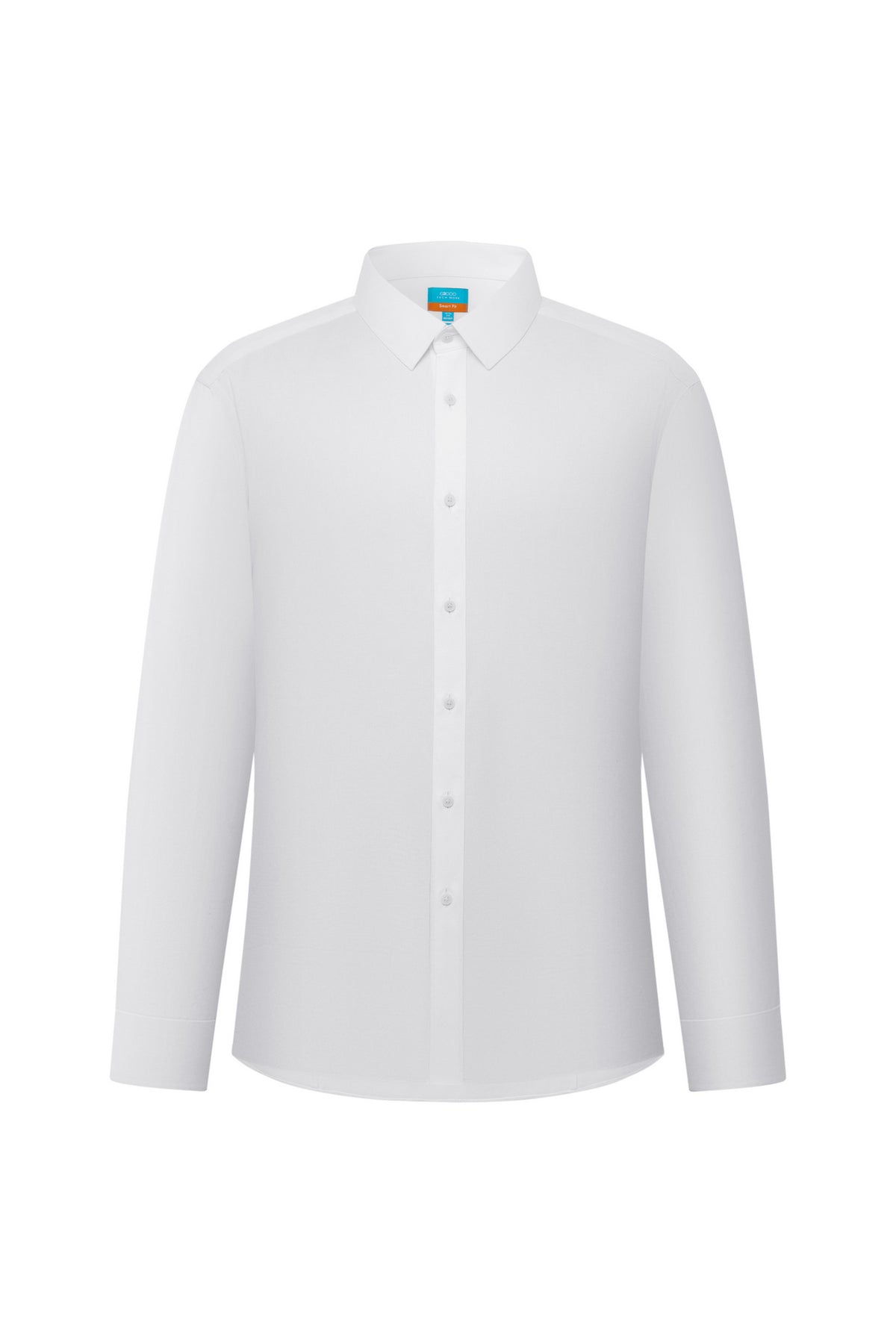 G2000 MAN-non-iron-dobby-textured-long-sleeve-dress-shirt-66121392-White
