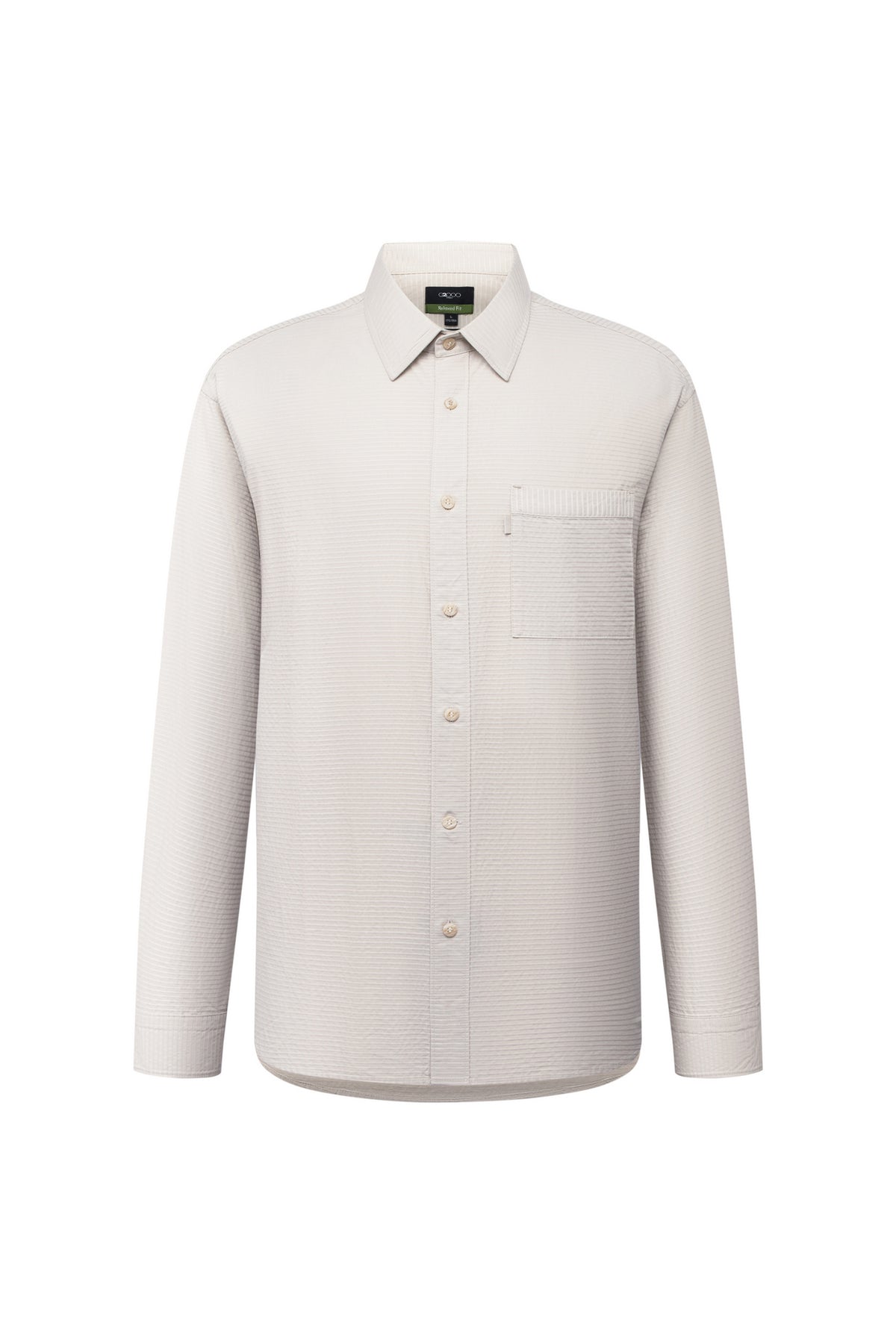 G2000 MAN-lyocell-blend-classic-collar-long-sleeve-casual-shirt-66121484-White