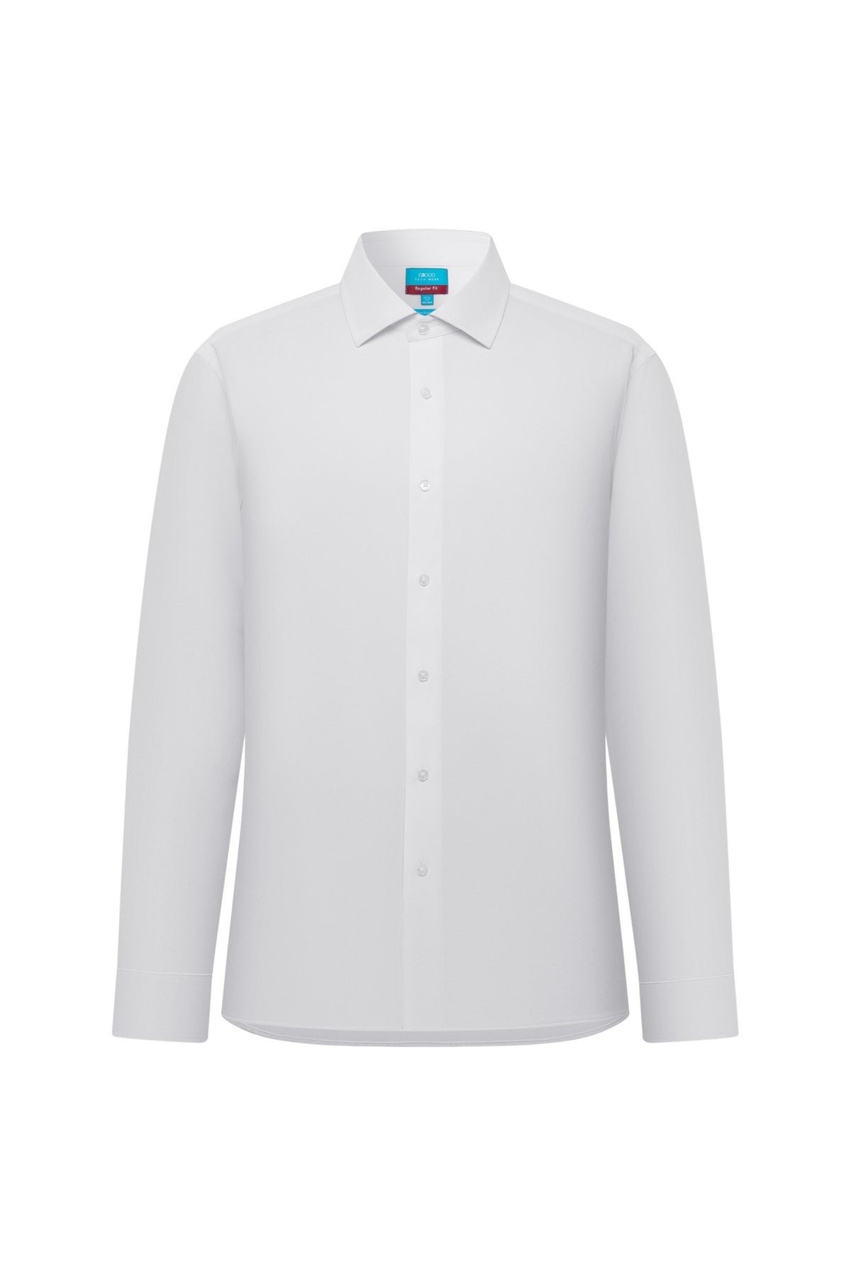 G2000 MAN-non-iron-poplin-long-sleeve-dress-shirt-66122081-White