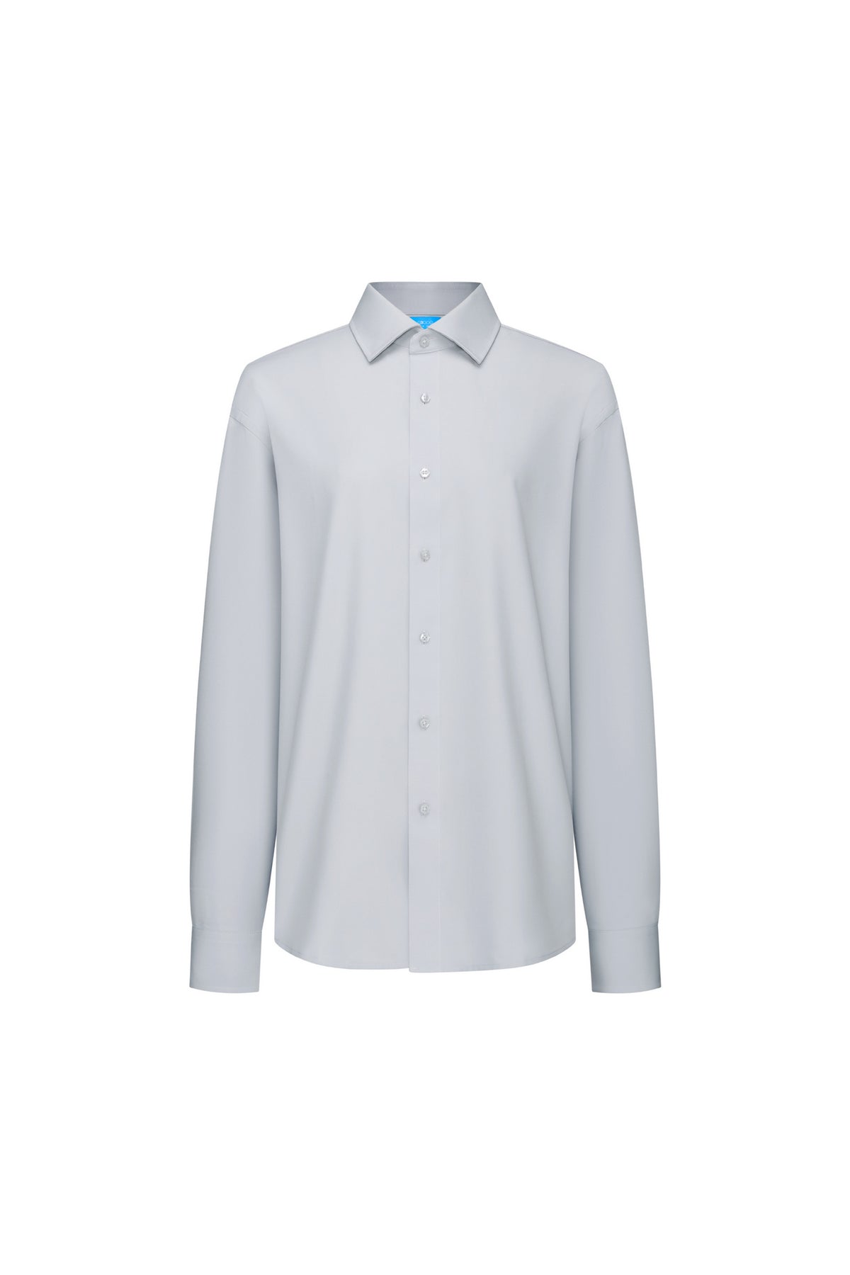 G2000 MAN-non-iron-poplin-long-sleeve-dress-shirt-66122081-Grey