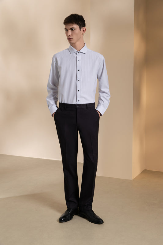 Non-Iron | Spread Collar Long-Sleeve Dress Shirt