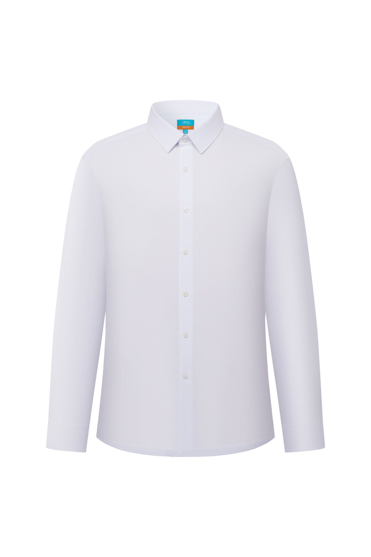 G2000 MAN-non-iron-textured-stripe-long-sleeve-dress-shirt-66122232-White