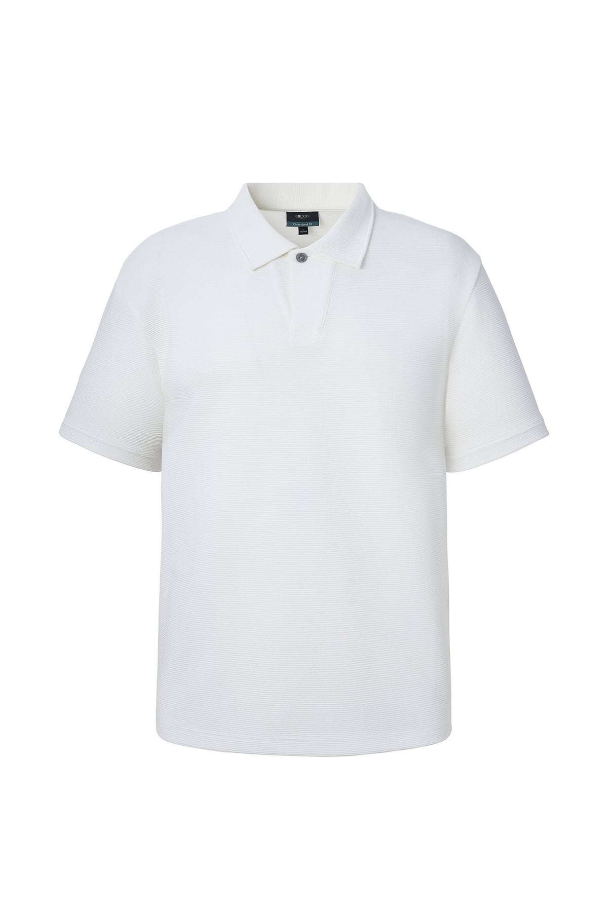 G2000 MAN-cotton-blend-oversize-fit-polo-shirt-66141266-White