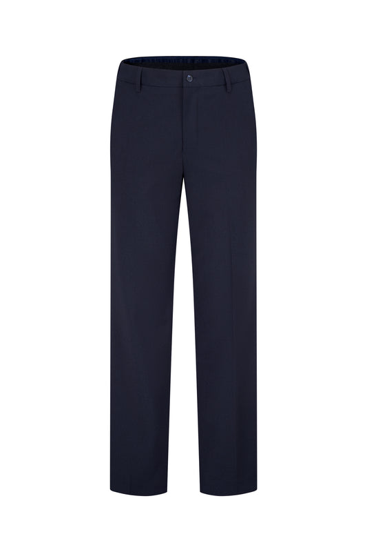 G2000 MAN-three-proof-finish-hidden-elastic-waistband-suit-pants-66152015-Blue