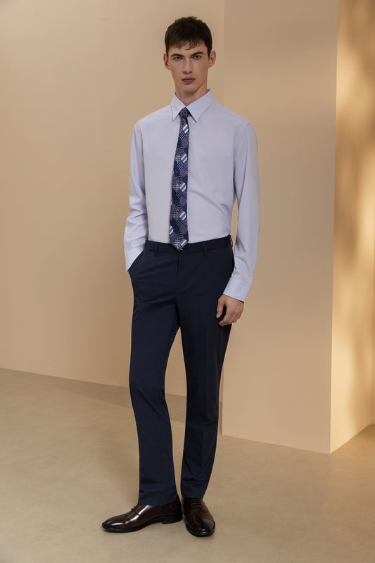 Anti-Bacterial | Fixed Waistband Suit Pants