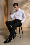 G2000 MAN-anti-bacterial-hidden-elastic-waistband-suit-pants-66153526-Black
