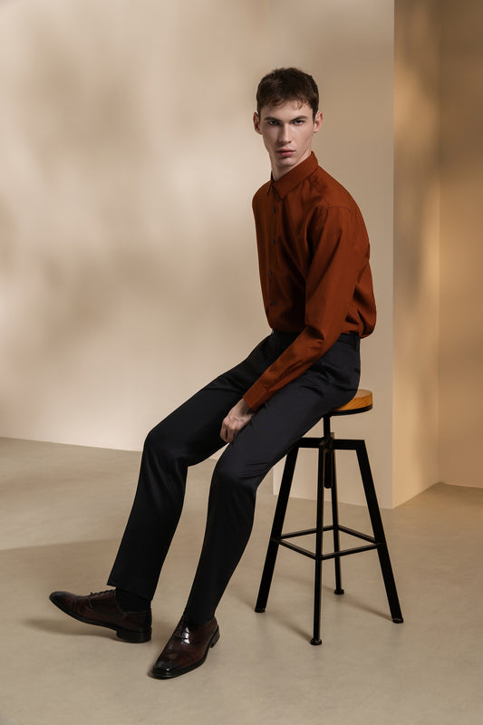 G2000 MAN-hidden-elastic-waistband-hidden-elastic-waistband-suit-pants-66153535-Black
