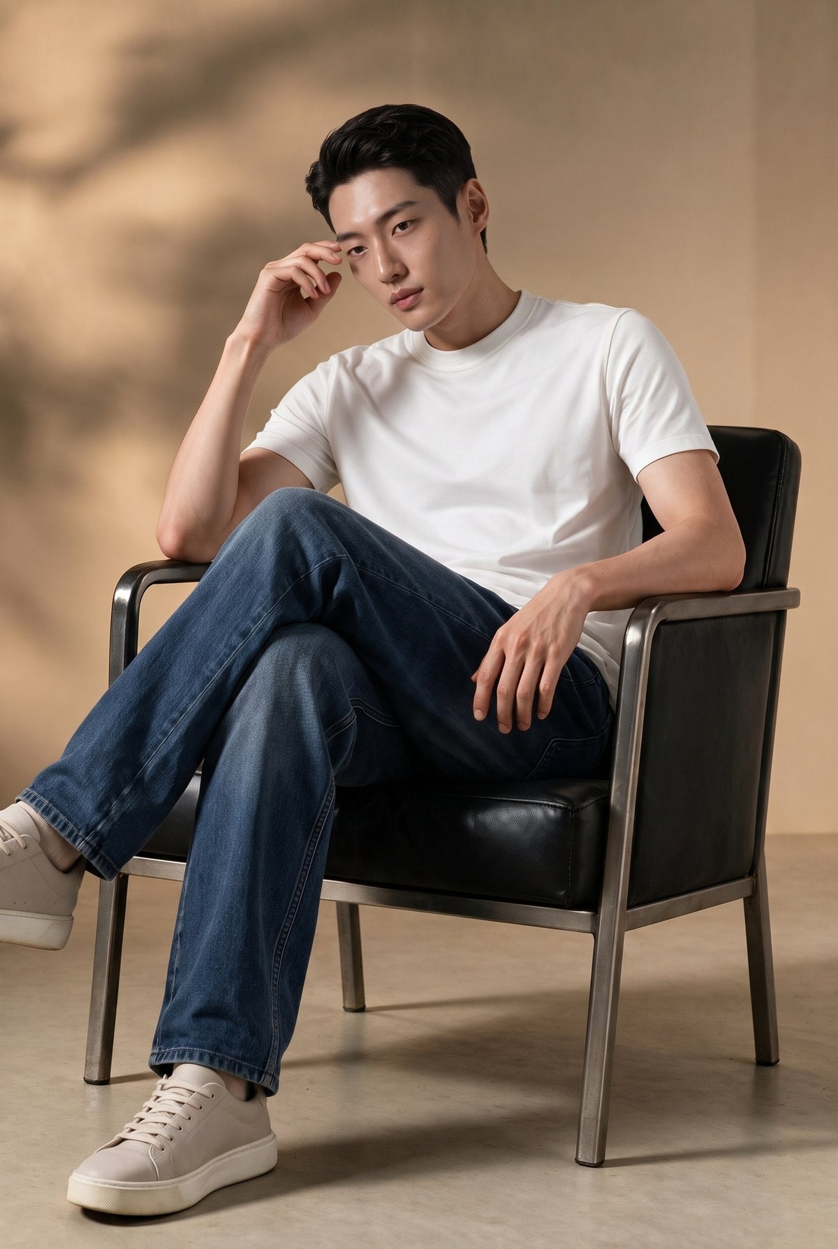G2000 MAN-cotton-blend-regular-fit-jeans-66161591-Blue
