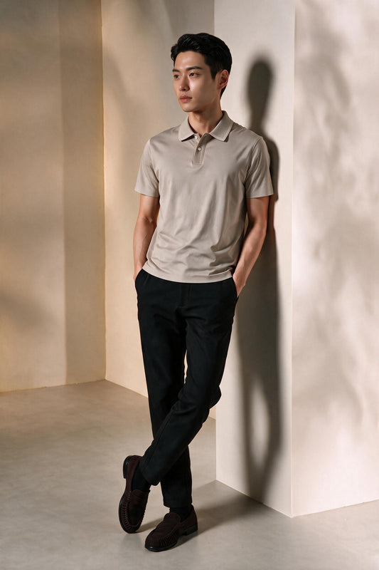 G2000 MAN-multi-way-stretch-hidden-elastic-waistband-chinos-66167007-Black