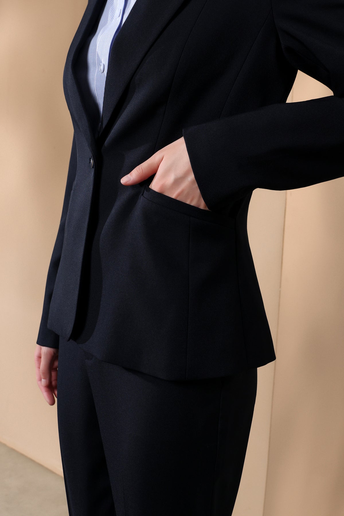 Three Proof Finish | Twill Suit Blazer