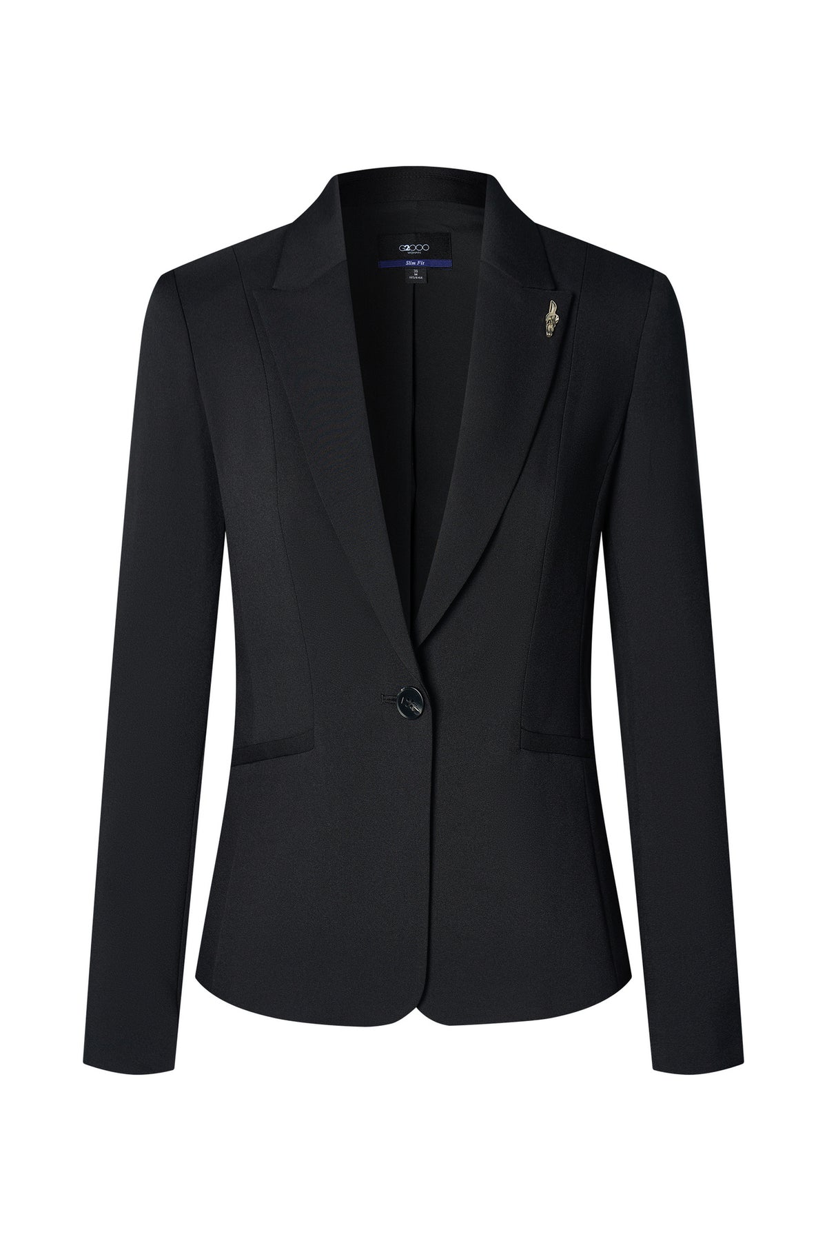 G2000 WOMAN-three-proof-finish-twill-suit-blazer-66211023-Black