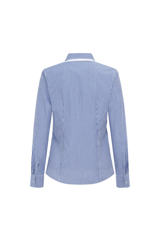 Pure Cotton | Striped Long-Sleeve Dress Shirt
