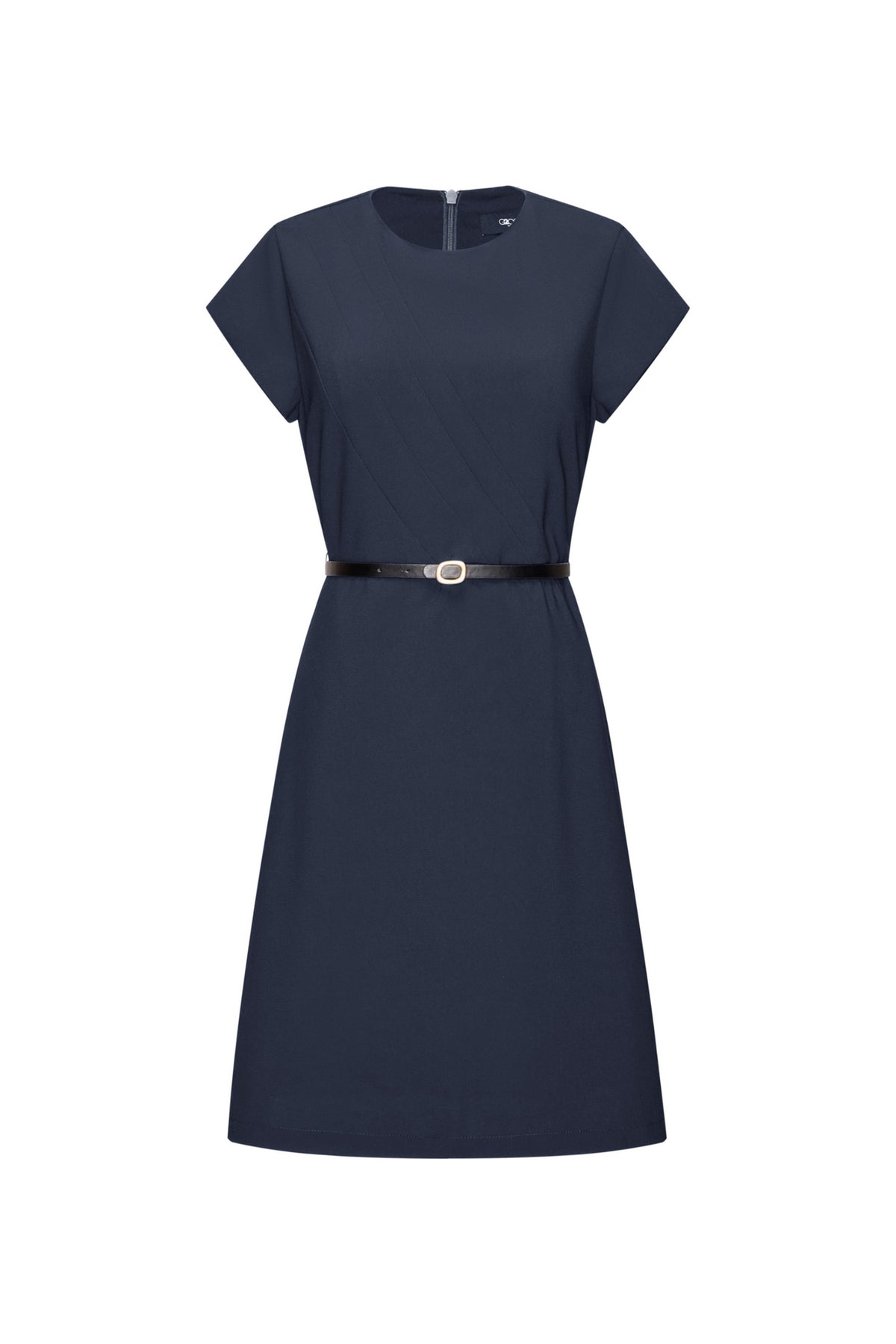 G2000 WOMAN-multi-way-stretch-crepe-dress-(with-belt)-66231196-Blue