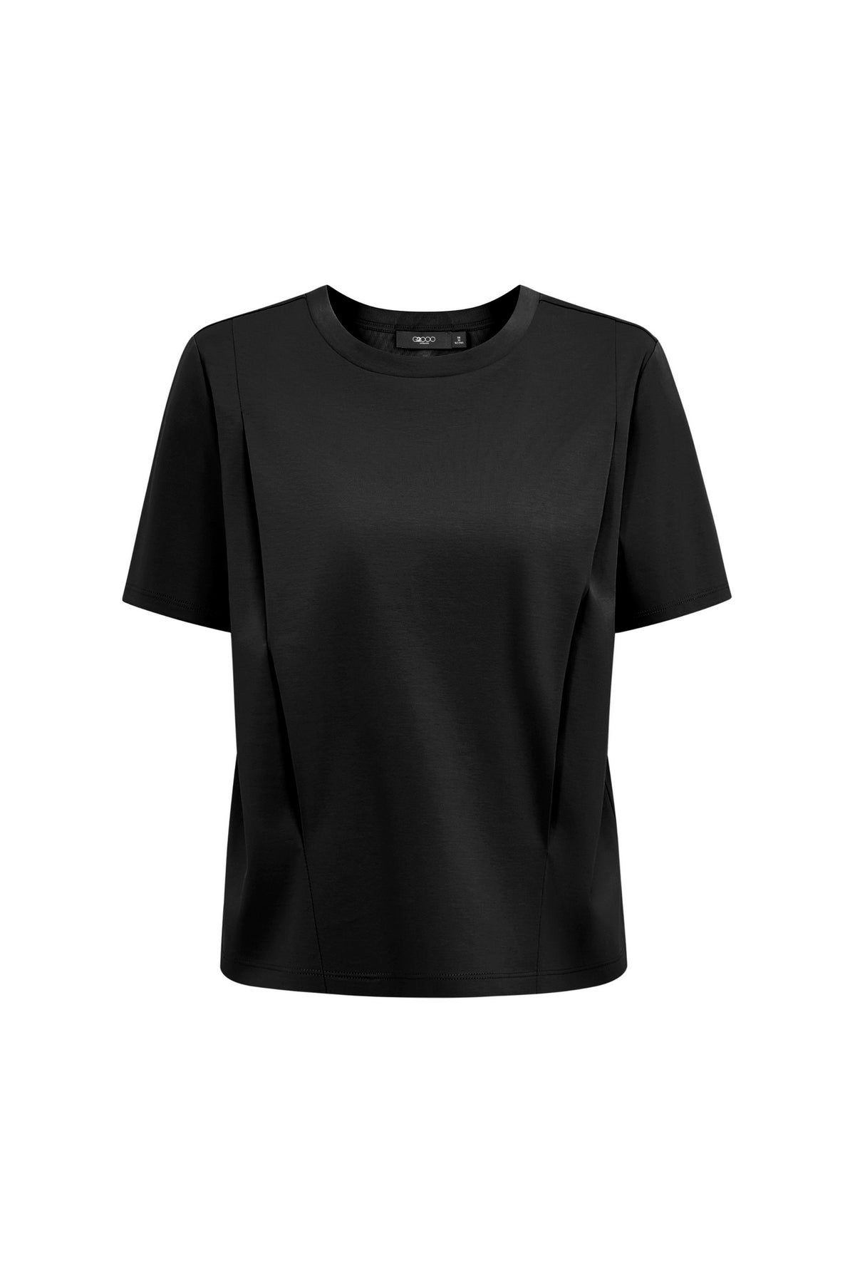 G2000 WOMAN-pure-cotton-ponte-cut-and-sew-top-66243747-Black