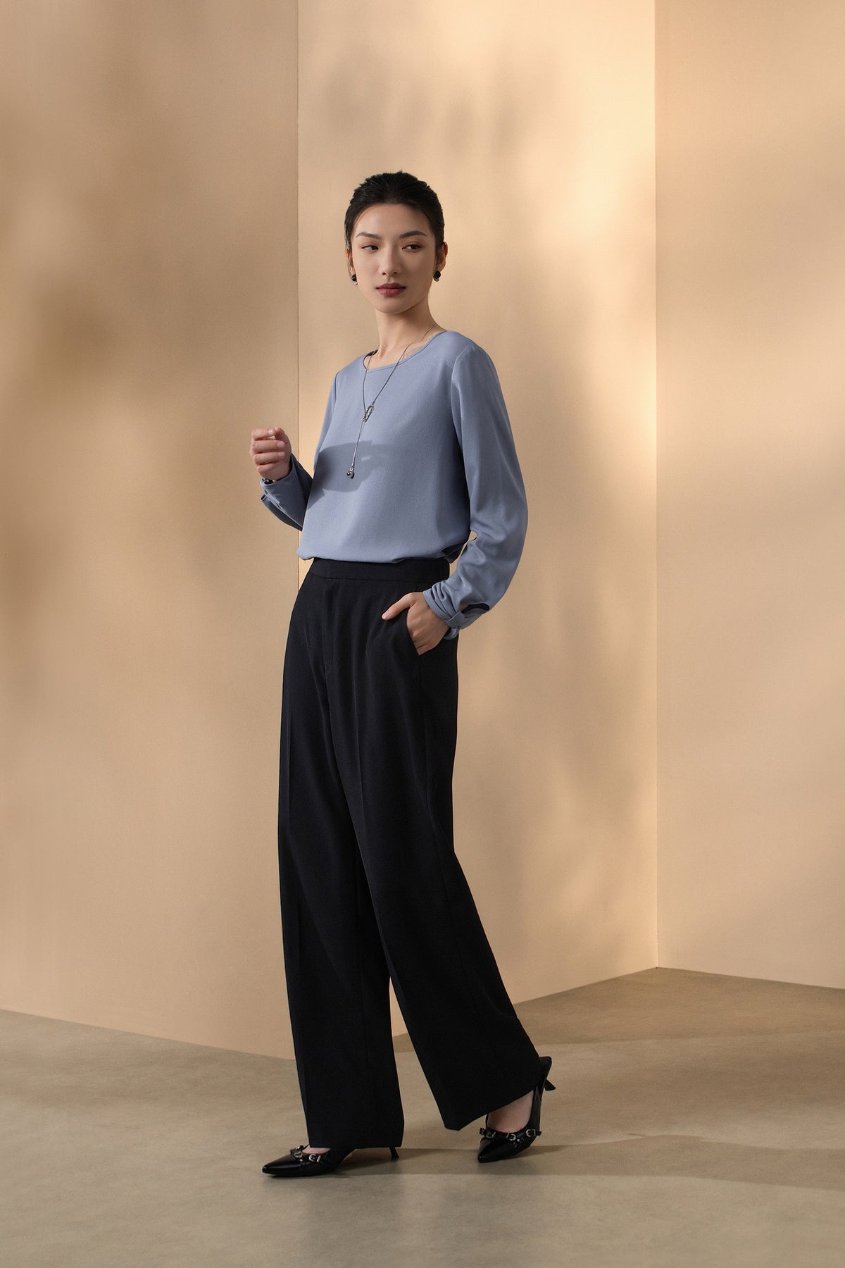 G2000 WOMAN-twill-machine-washable-suit-pants-66251163-Black