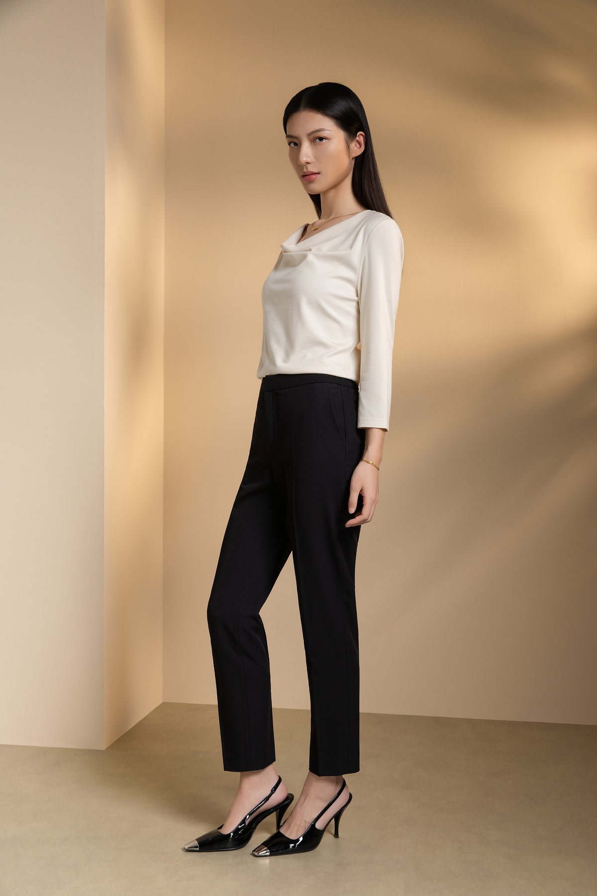 G2000 WOMAN-twill-machine-washable-suit-pants-66252086-Black