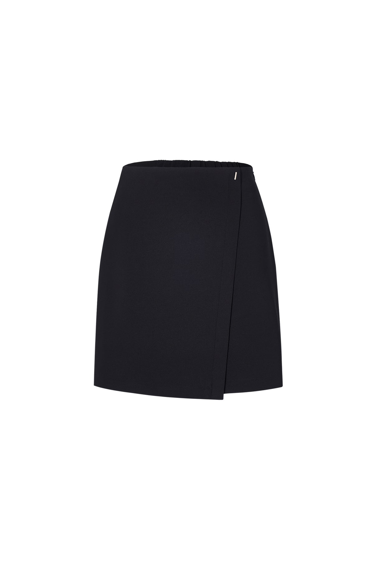 G2000 WOMAN-bonded-machine-washable-skirt-66261632-Black