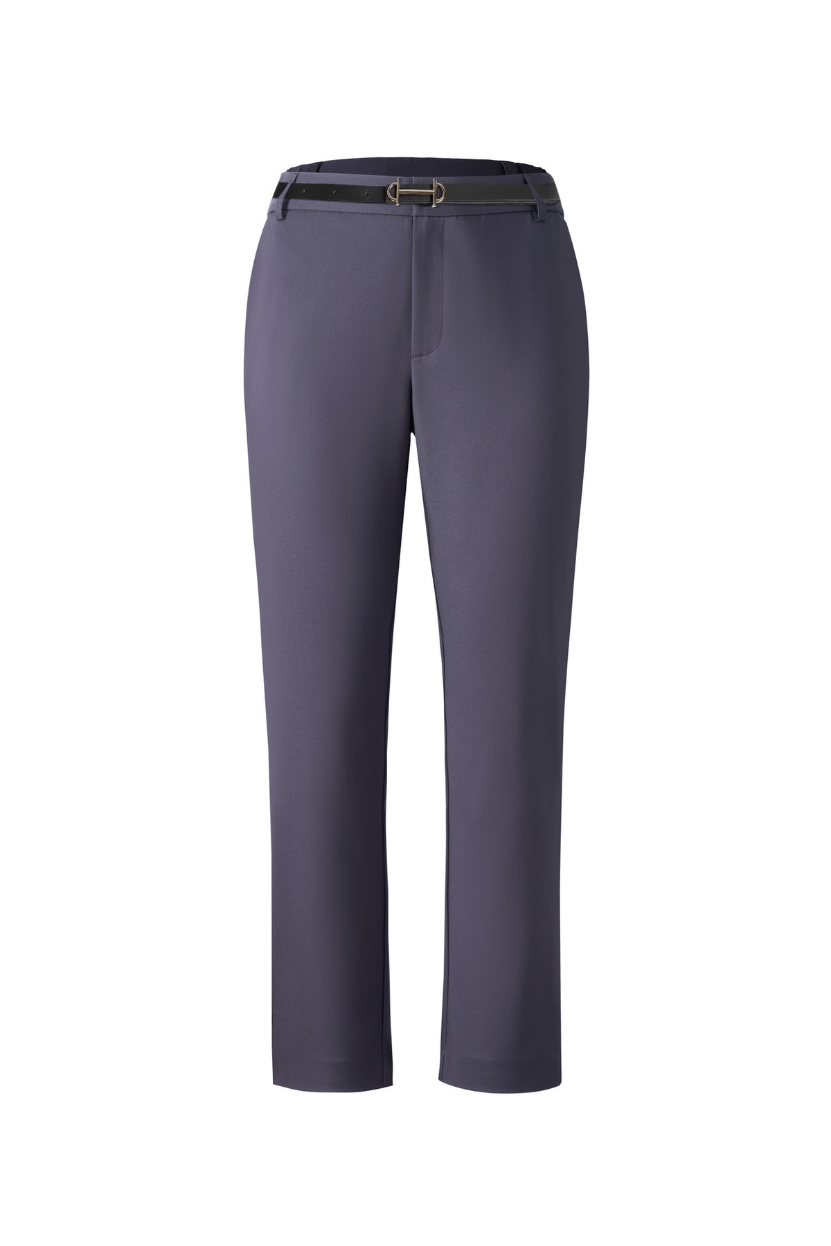 G2000 WOMAN-machine-washable-casual-pants-(with-belt)-66263020-Grey