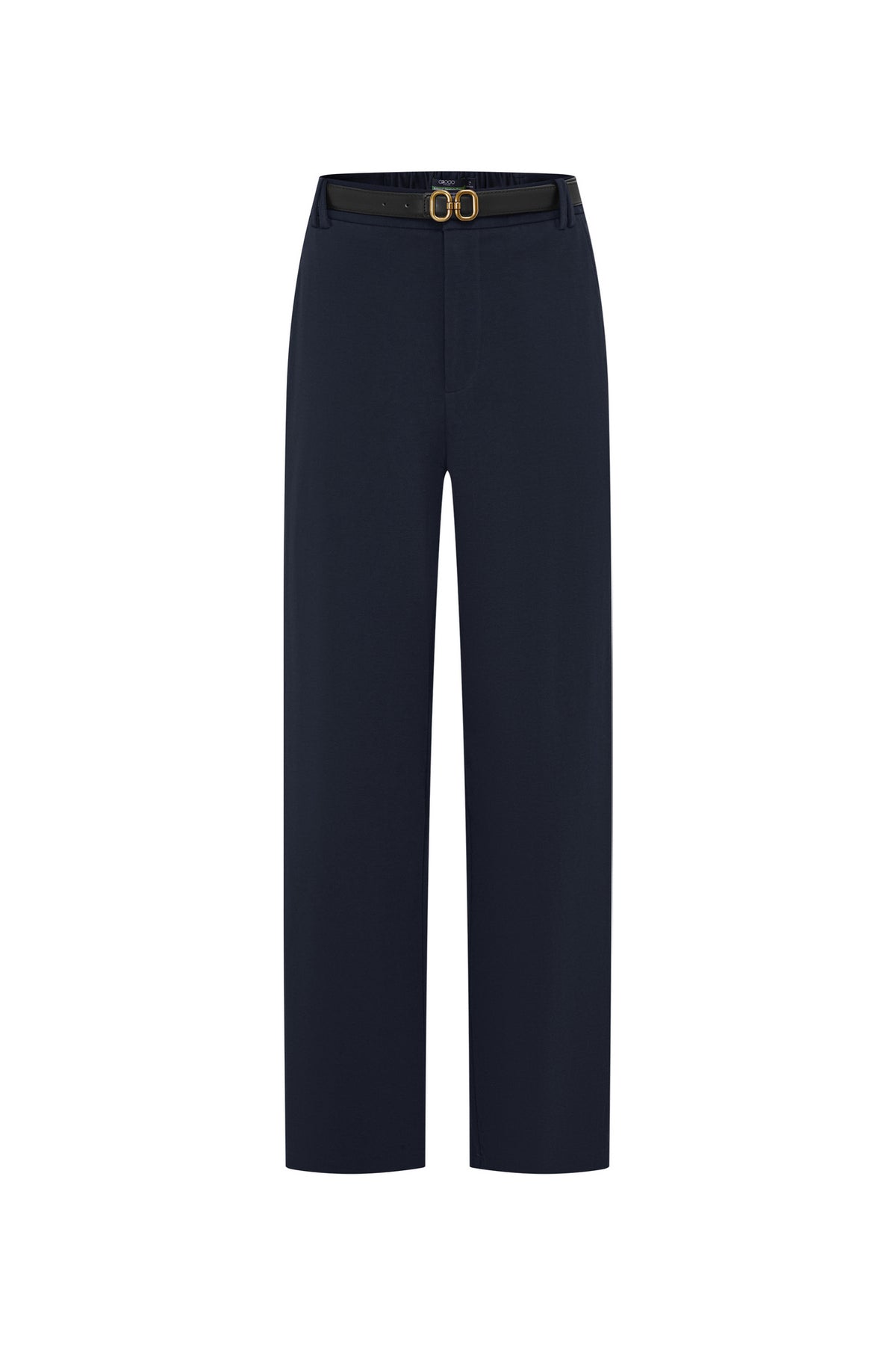 G2000 WOMAN-twill-machine-washable-casual-pants-(with-belt)-66263073-Blue