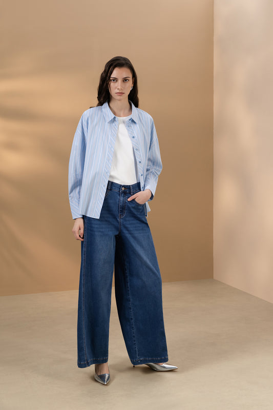 G2000 WOMAN-denim-machine-washable-casual-pants-66263117-Blue