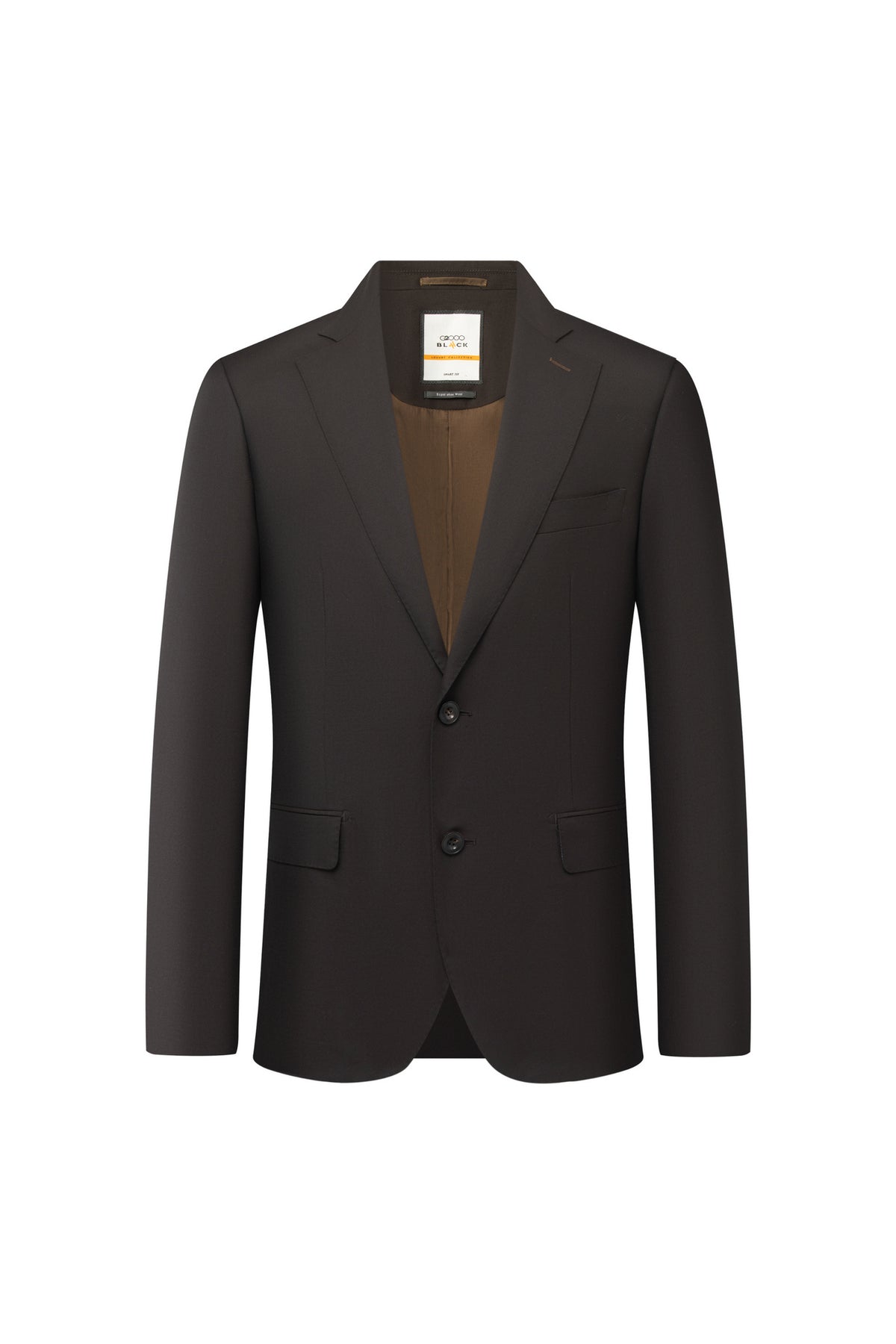 LUXURY-luxury-super-160's-wool-notch-lapel-double-vent-suit-blazer-66414012-Brwon
