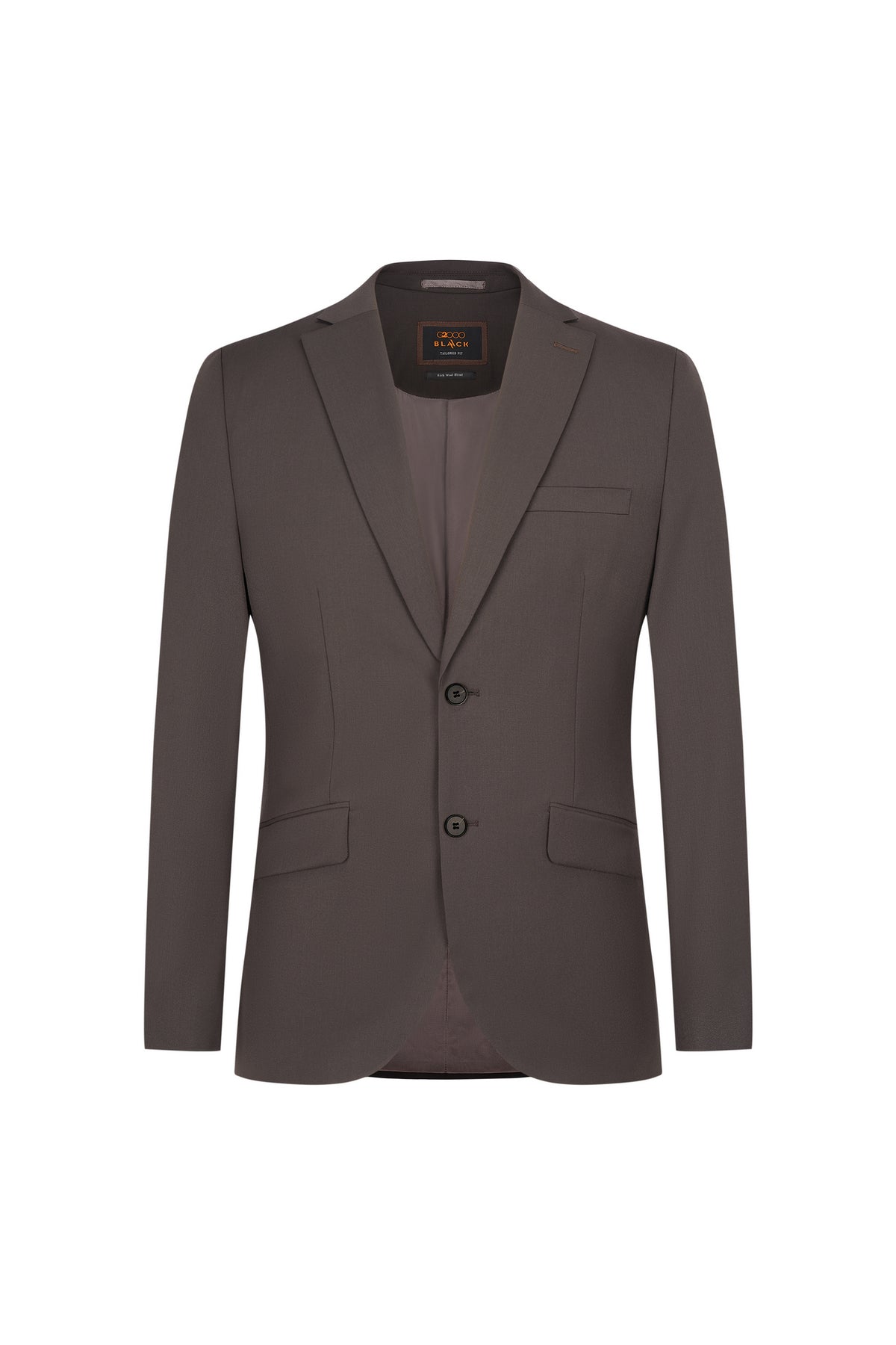 BLAACK MAN-blaack-anti-electrostatic-wool-blend-suit-blazer-66415016-Brwon