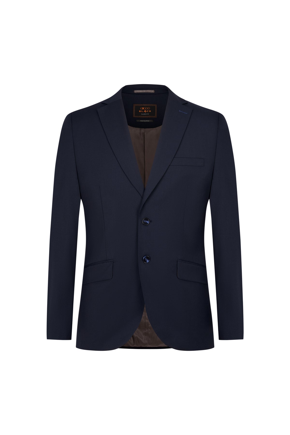 BLAACK MAN-blaack-anti-electrostatic-wool-blend-suit-blazer-66415016-Blue
