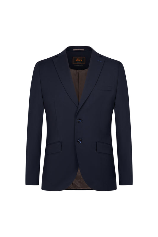 BLAACK MAN-blaack-anti-electrostatic-wool-blend-suit-blazer-66415016-Blue